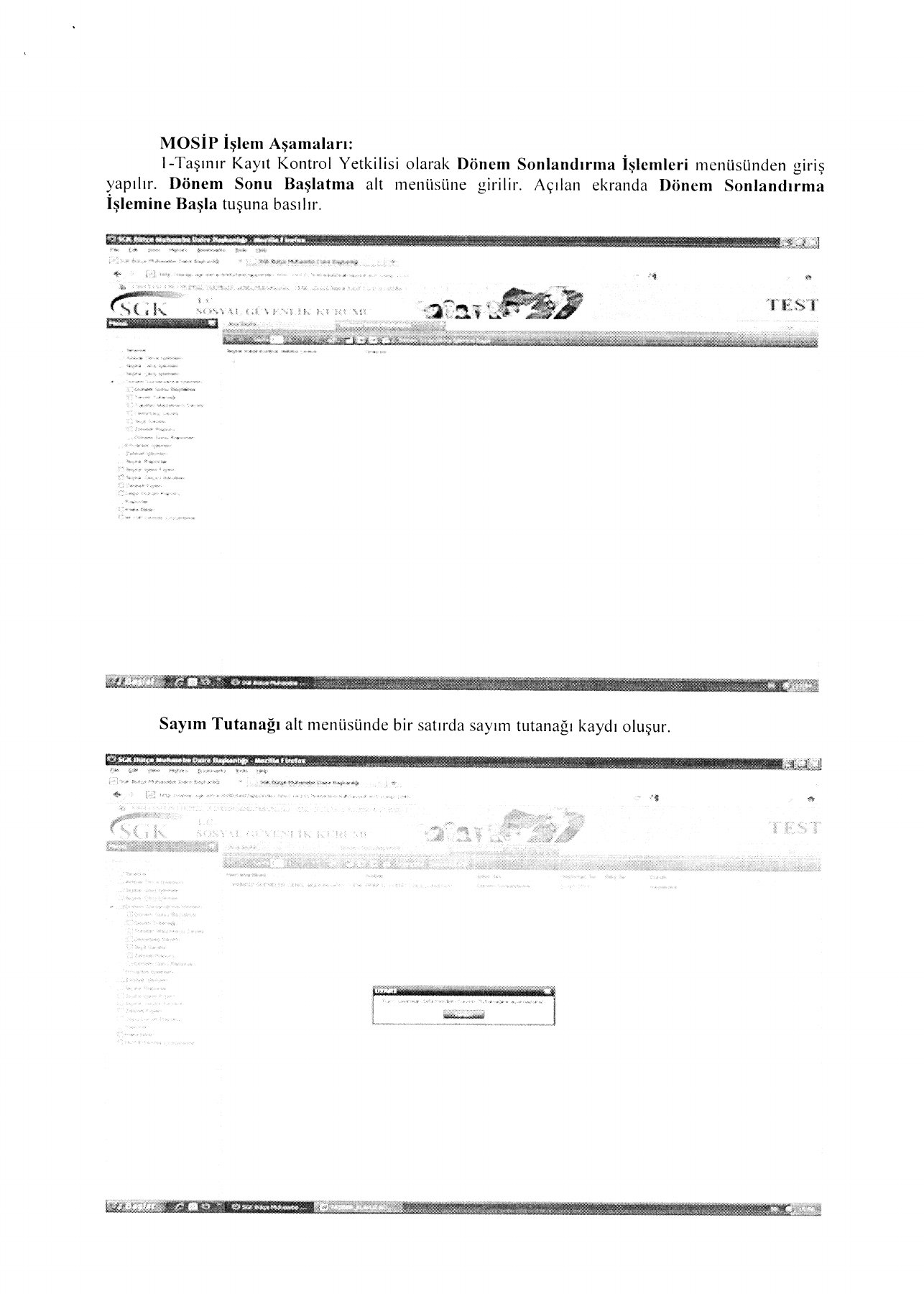 2015 yıl sonu işlemleri kılavuzu, kaynak PDF sayfa 9: MOSİP ekran örnekleri