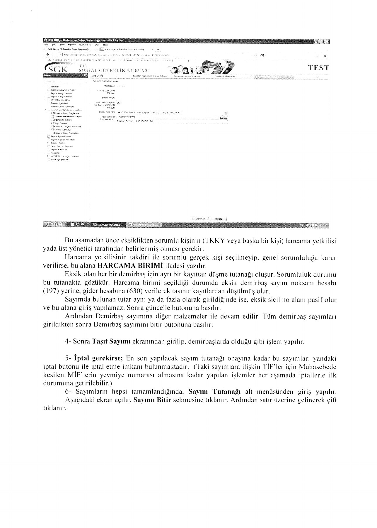 2015 yıl sonu işlemleri kılavuzu, kaynak PDF sayfa 13: MOSİP ekran örnekleri