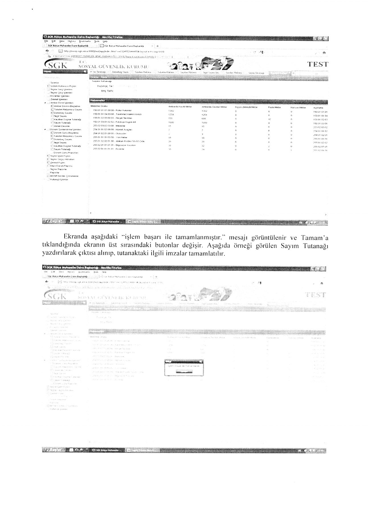 2015 yıl sonu işlemleri kılavuzu, kaynak PDF sayfa 15: MOSİP ekran örnekleri