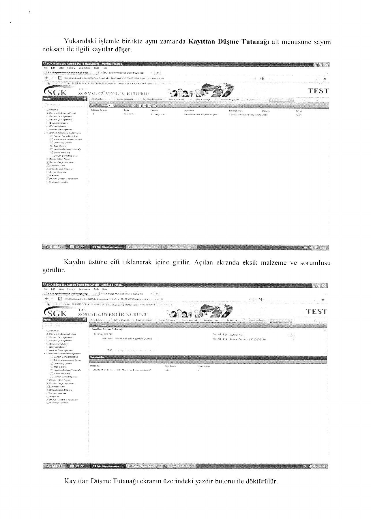 2015 yıl sonu işlemleri kılavuzu, kaynak PDF sayfa 17: MOSİP ekran örnekleri